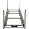 Wohnmobil Regal Aluminium Auszug Unterboden 1200x300