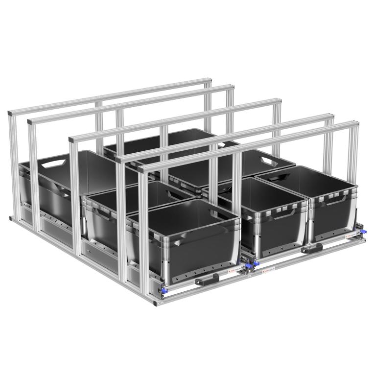 Auszugssystem für Kastenwagen