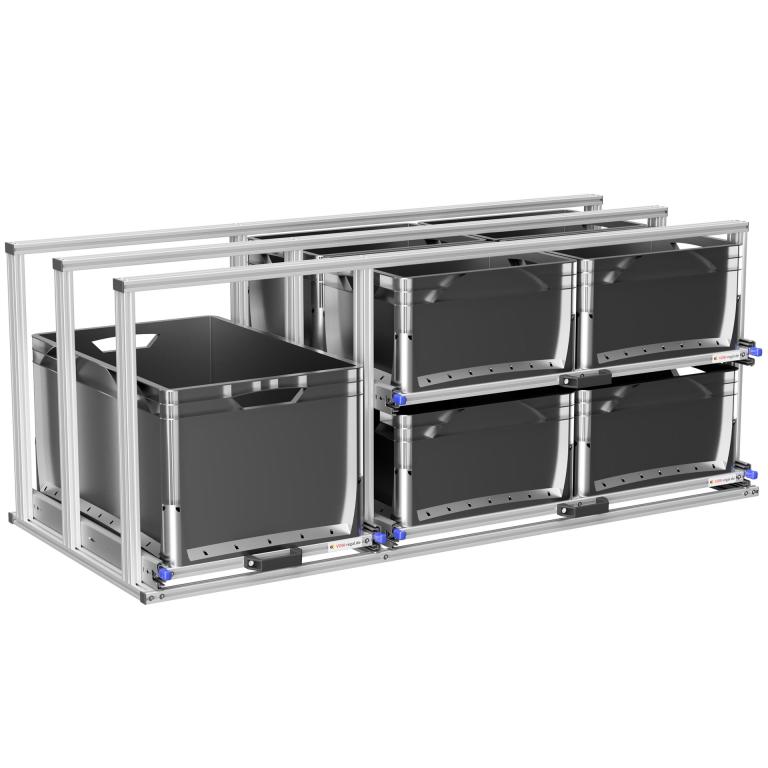 Auszugssystem für Kastenwagen