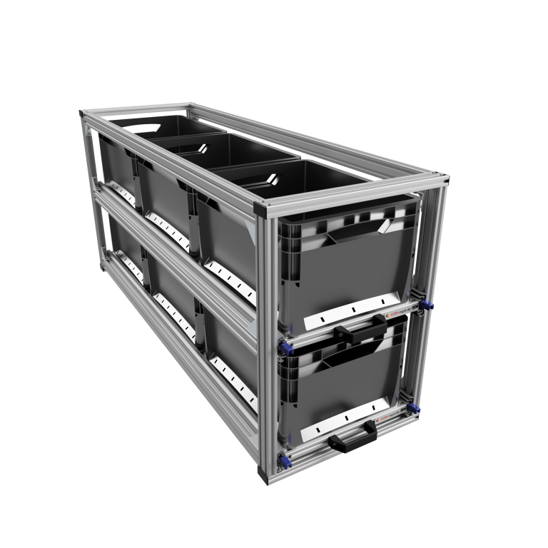 Auszugssystem für Kastenwagen