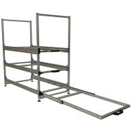 Wohnmobil Regal Aluminium Tower 4 - 900 - mit 3 Auszügen