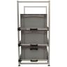 Wohnmobil Regal Aluminium Tower 4 - 900 - mit 3 Auszügen