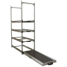 Wohnmobil Regal Aluminium Tower 1 - 800 - mit 3 Auszügen und Einlegeboden