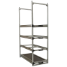 Wohnmobil Regal Aluminium Tower 1 - 800 - mit 3 Auszügen und Einlegeboden