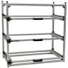 Wohnmobil Regal Aluminium Tower 3 mit 3 Auszügen